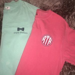 Two brand t-shirts